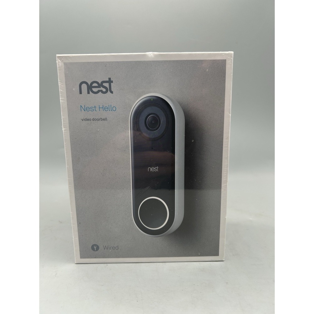 Google Nest Hello Smart WIRED Video Doorbell (NC5100US) - Sealed